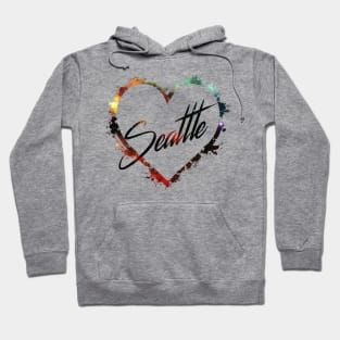 I Love Seattle Hoodie